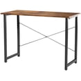 thumbnail image 5 of Duramex (TM) Study Computer Desk Table 40 inches 100cm Long 24 inches 60cm Wide Large Table Workstation for Home Office, Black, 5 of 5