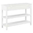 thumbnail image 3 of vidaXL Sideboard White 110x35x80 cm MDF, 3 of 5