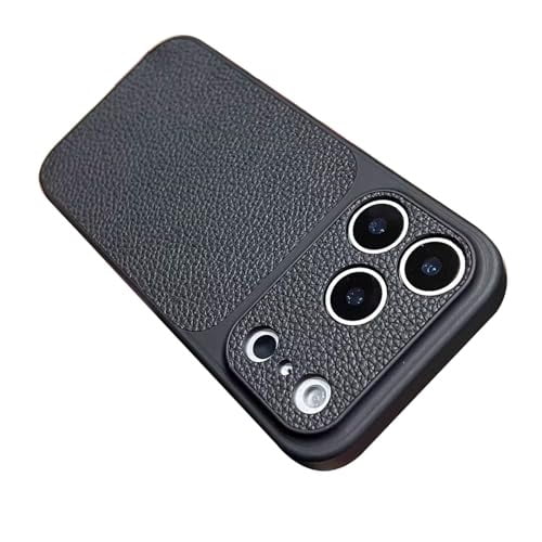 Case For Iphone 17/17 Pro/17 Pro Max/17 Air, Slim Anti-Shock Pattern Leather Case All-Inclusive Lens Protection Cover