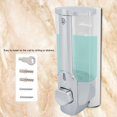 thumbnail image 4 of DEWIN Distributeur Mural - Distributeur de Savon Mousse Mural 350 / 700ml pour Maison Hôtel (Simple Sortie), 4 of 8