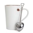 thumbnail image 1 of Oleegame 1PC Stainless Steel Tea Infuser Spoon Strainer Steeper Handle Tea Strainer Tool Silver, 1 of 4