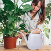 TopLLC Watering Can Watering Can 1 Gallon Long Spout Watering Can Flower Patterns Indoor Watering Can With Handle Plastic Watering Can For Garden Plants watering can