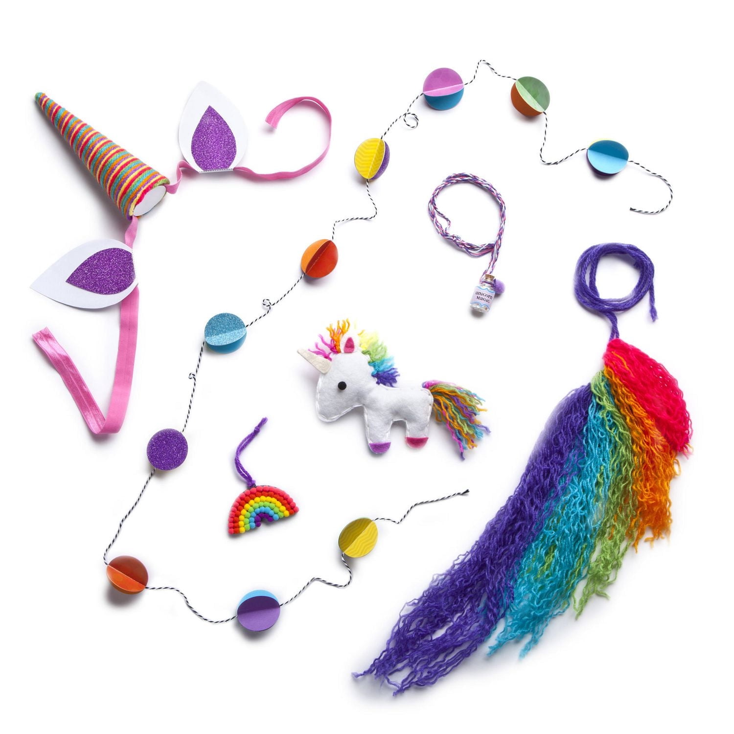 Trousse d'artisanat Craft-tastic pour projets d'artisanat sous la thématique J'aime les Licornes