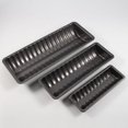 thumbnail image 1 of 3 Size Carbon Steel Almond Cake Loaf Pan, Non-Stick Bread Toast Mould Cake Baking Mold Kitchen Accessory, 1 of 7