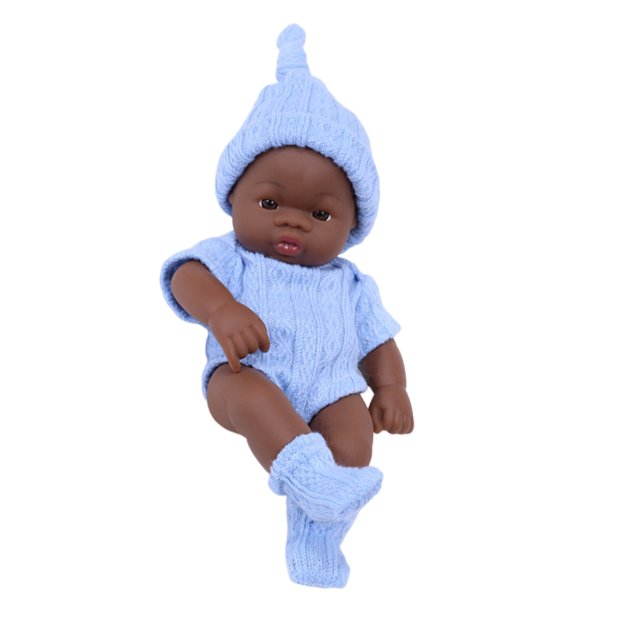 Reborn Baby Dolls,7.87 Inch Soft Newborn Baby Dolls Vinyl Baby Dolls with Clothes Set Including Pacifier Realistic Doll Look Real,Reborn Baby Doll,Realistic Newborn Baby Dolls