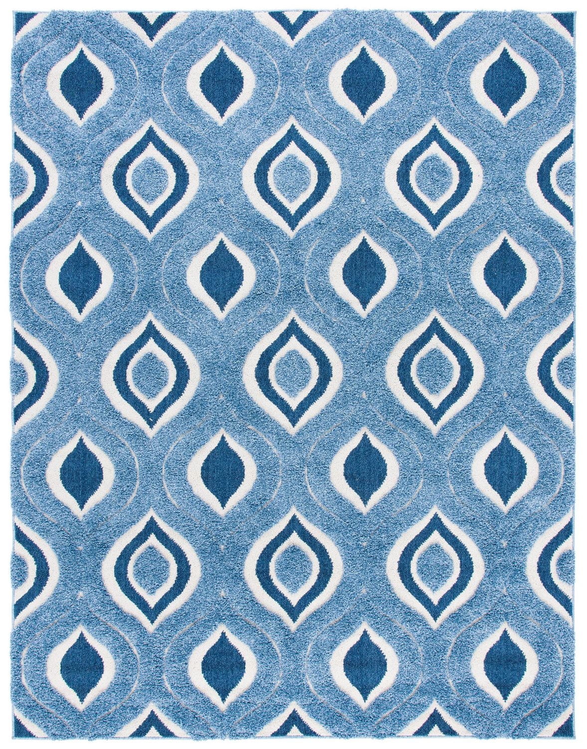 Safavieh Florida Declan Tapis Géométrique Shag