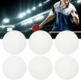 thumbnail image 3 of High Strength Strong And Durable Pingpong Balls, Table Tennis Balls, International Standard Training Ball For Beginner Training 6Pcs - White Plastic Box, 3 of 8
