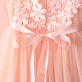 thumbnail image 4 of Robe de Fête Formelle pour Bébé Fille, Princesse, Dentelle, Tulle, Fleurs, Robe de Soirée Chic, 4 of 4