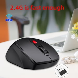ZZkhGO 2.4G Wireless Mouse, USB Gaming Mouse, 1600DPI Optical Mouse for PC Computer