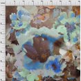 thumbnail image 4 of oneOone Rayon Light Brown Fabric Floral Sewing Craft Projects Fabric Prints By Yard 56 Inch Wide, 4 of 4