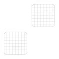 thumbnail image 3 of kurtrusly Portable Pet Playpen Panel Cage Fence Metal Wire Guinea pig door white 2Set, 3 of 6