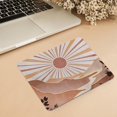 thumbnail image 2 of Boho Neutral Sun Mountain Mouse Pad 9.5x7.9 Inch Mid Century Modern Decor Mouse Pad with Boho Desk Accessories, Perfect for Small Gaming and Office Use, Add Rustic Charm to Your Workspace, 2 of 4