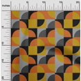thumbnail image 2 of oneOone Cotton Cambric Orange Fabric Geometric Sewing Craft Projects Fabric Prints By Yard 42 Inch Wide, 2 of 4