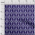 thumbnail image 1 of oneOone Georgette Viscose Fabric Geometric Ikat Printed Fabric 1 Yard 42 Inch Wide, 1 of 4
