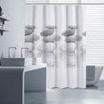 thumbnail image 1 of Zootealy Rideau de Douche Imprimé en Polyester Imperméable et Anti-Moisissure 72 * 72 Pieds' Rideau de Salle de Bain Décoratif avec 12 Crochets, 1 of 8