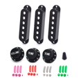 thumbnail image 3 of 48 50 52MM ST Guitare Électrique Couvre-Bobine Simple 1 Volume 2 Boutons de Ton SSS, 3 of 6