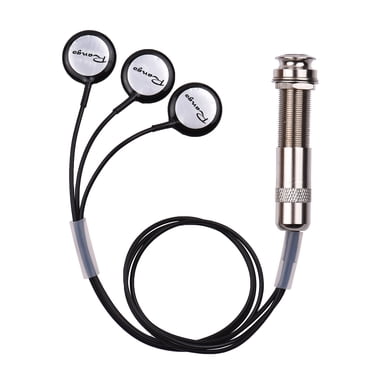 Yeacher Rango Capteur de Guitare Acoustique Chercheur de Son DSS-3 Transducteur de Son Pur pour Guitare Ukulélé Violon Violoncelle Banjo Mandoline Microphone Capteur
