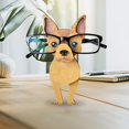 thumbnail image 5 of Dog-Shaped Tabletop Eyeglass Frame for Desktop Decor – 10.5 cm Wide Resin Animal Desk Accessory with Non-Slip Base, 5 of 5