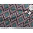 thumbnail image 2 of Soimoi Black Velvet Fabric Seamless Damask Decor Fabric Printed Yard 58 Inch Wide, 2 of 3