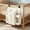 Beige12393, variante sur Étagère de Rangement Multifonctionnelle pour Chambre de Bébé, Organisateur Suspendu pour Couches de Lit de Bébé à Grande Capacité, Imperméable, Lavable, à Multiples Poches pour Articles pour Bébé