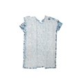 thumbnail image 3 of Women's Adaptive Open Back Blue Print Gown, 3 of 5
