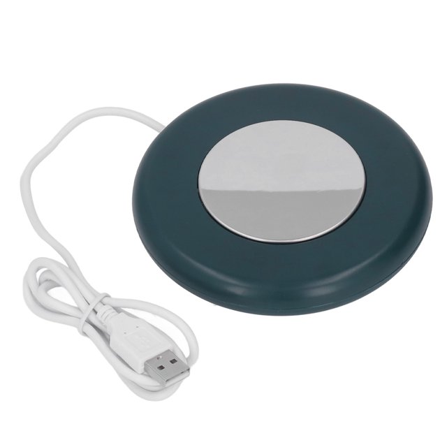 Coffee Mug Warmer, Energy Saving Power 55 Constant Temperature Tea Warmer Wear USB Interface for Office for Coffee ,Green