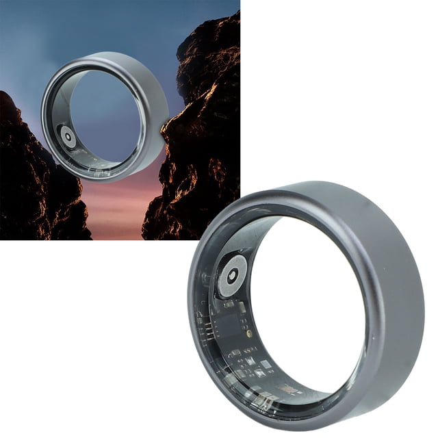 Smart Ring Health Tracker, Wearable Health Rings for Women & Men, Waterproof Fitness Tracker, 5 Days Battery Life
