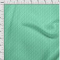 thumbnail image 4 of oneOone Georgette Viscose Green Fabric Geometric Craft Projects Decor Fabric Printed By The Yard 42 Inch Wide, 4 of 4