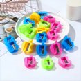 thumbnail image 1 of BUTASY Pencil Sharpener, Plastic Colored Pencil Sharpeners Manual, Compact Handheld Pencil Sharpener for Home Office Supplies(Random Color), 1 of 9