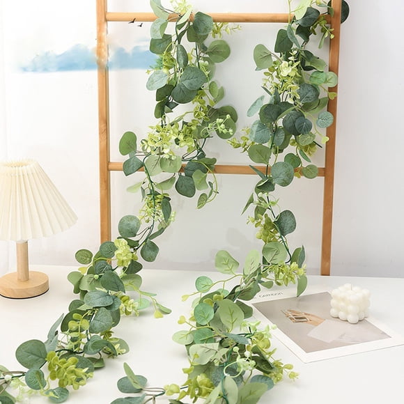 Green Garland Artificial Ivy Garland Fake Hanging Vines Fake Ivy Leaves Table Decor Green Hanging Vines Decor Artificial Vines Plants