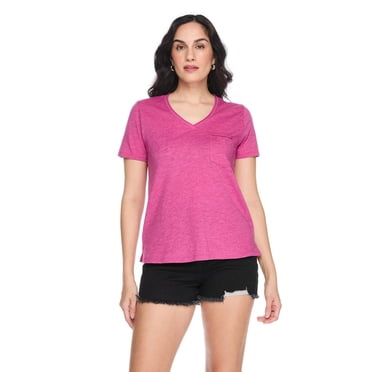 George Women's V-Neck Pocket T-Shirt