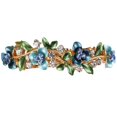 thumbnail image 3 of Women Rhinestone Hair Clip Flower Decor Butterfly Hair Barrette French Barrette, 3 of 10