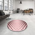 thumbnail image 4 of Ahgly Tapis Rectangulaire Lavable en Machine Intérieur Transitionnel Rose Clair, 7 Pieds x 10 Pieds, 4 of 7
