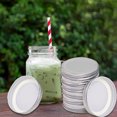 thumbnail image 3 of 12Pcs 70mm Wide Mouth Canning Jar Lids Leak Proof Metal Sealing Storage Caps Replacement Cover, 3 of 7