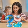 thumbnail image 1 of UsRHHA Children Science Education Toys, 3D Rotating Globe With Light For Geography Learning, Enlightenment Teaching Aids For Kids Ages 3-10, 1 of 6