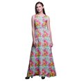 thumbnail image 1 of Bimba Robe de Soirée Sans Manches à Imprimé Floral pour Femme à Col Rond - Medium, 1 of 1