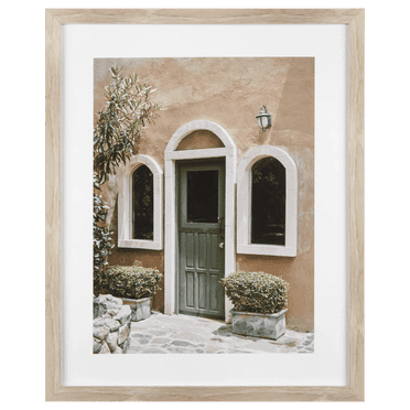 Bouclair Sage Door Framed Art 17.2 X 21.25 in (43.69 X 53.98 cm)