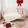 thumbnail image 4 of Double Layer Raschel Fleece Blanket | Soft, Thick & Warm for Bed, Sofa & Lounging, 4 of 6