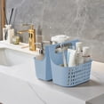 thumbnail image 2 of Mainstays Shower Caddy, Light Blue, 2 of 5