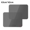 thumbnail image 1 of Autocollant de Pare-Brise de Rideau de Voiture 63cmx42cm Pare-Soleil Protection UV Film à Battants 2 Pcs, 1 of 9