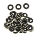 thumbnail image 1 of Miulika 50Pcs/Set M14 Engine Oil Drain Plug Crush Gasket Washers Seals for, 1 of 9