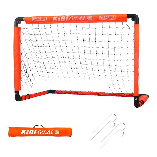 braveheart Buts de Soccer pour Enfants Ensemble de Filets de Soccer Portables Entraînement Extérieur Assemblage Facile