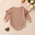 thumbnail image 4 of Boy Girl Knit Sweater Bubble Romper Oversized Crewneck Sweatshirt Jumpsuit Cute Fall Outfits Clothes, 4 of 8