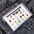 thumbnail image 4 of Christmas Advent Calendar Christmas Ore Toys Christmas Advent Calendar 24 Pcs Ore Toys Natural  Agate Stone Rocks Mineral Gift Box Toys Christmas Ore Toys For School Dormitory, 4 of 8
