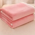 thumbnail image 4 of Vaidha Cool And Breathable In Summer Solid Colour Milk Velvet Washable Cool Comforter, 4 of 7