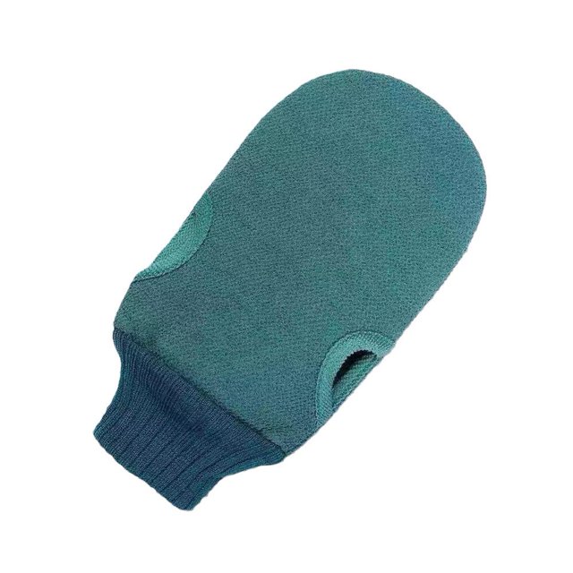 UOYOTT Three-set Bath Towel Bath Towel Strong Mud Rub Gloves Household Double-sided Back Rub Back R7p3