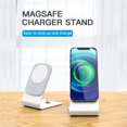 thumbnail image 3 of axGear Support de Téléphone de Bureau en Aluminium pour MagSafe, Chargeur Sans Fil Magnétique, 3 of 6