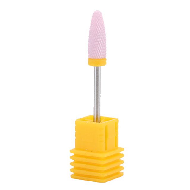 Durable Drill Bits For Nails, Gel Nail Drill Bits Not Slip Ceramic For Natural Nails Artificial Nails