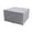 Silver 120x120x74cm, variant on S SERENABLE Outdoor Protector Versatile Waterproof Heavy Duty Rectangular Protection Outdoor Dining Table and Chair Cover Black 120x120x85cm
