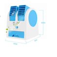 thumbnail image 2 of Mini Portable Mini USB Propellerless Dual Layer Air Conditioning Fan,11*11*13.5CM,Blue, 2 of 3